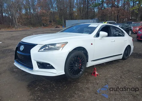 2015 Lexus Ls 460 Crafted Line z USA, uszkodzony, nr VIN JTHCL5EF4F5023113